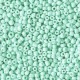 Seed beads 11/0 (2mm) Lucite green